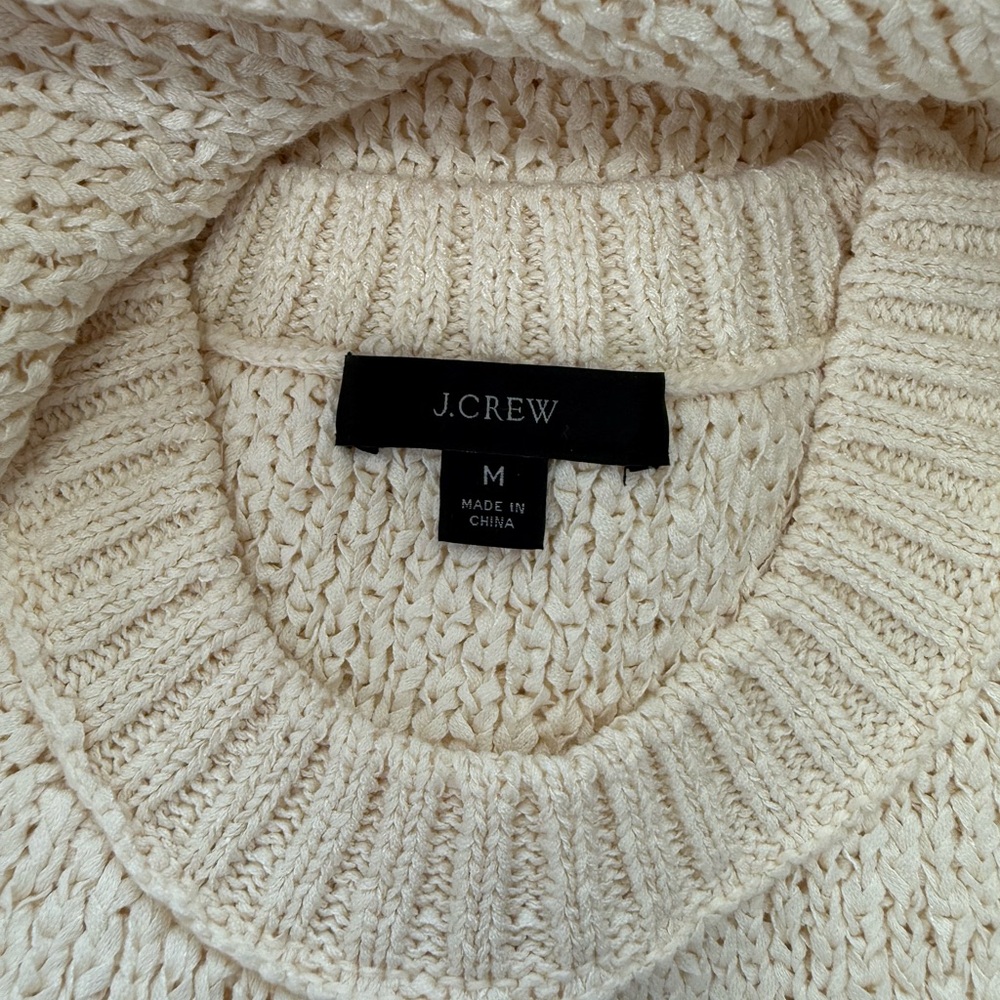 J. Crew Cream Knit Halter Sweater - Picture 4 of 7